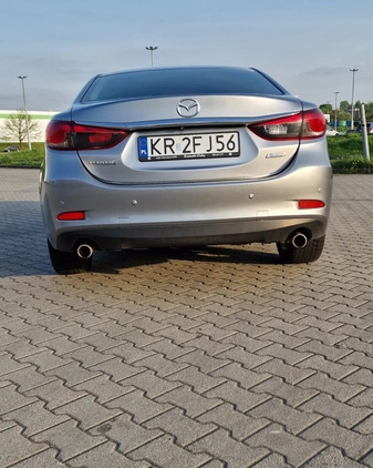 Mazda 6 cena 45700 przebieg: 253000, rok produkcji 2014 z Opalenica małe 191